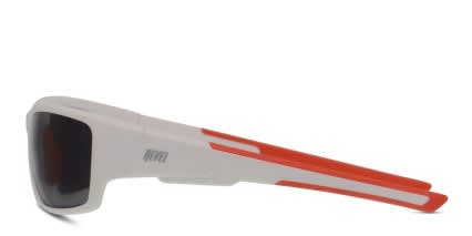 Revel Resist White/Orange glasses - White / Orange - Side View