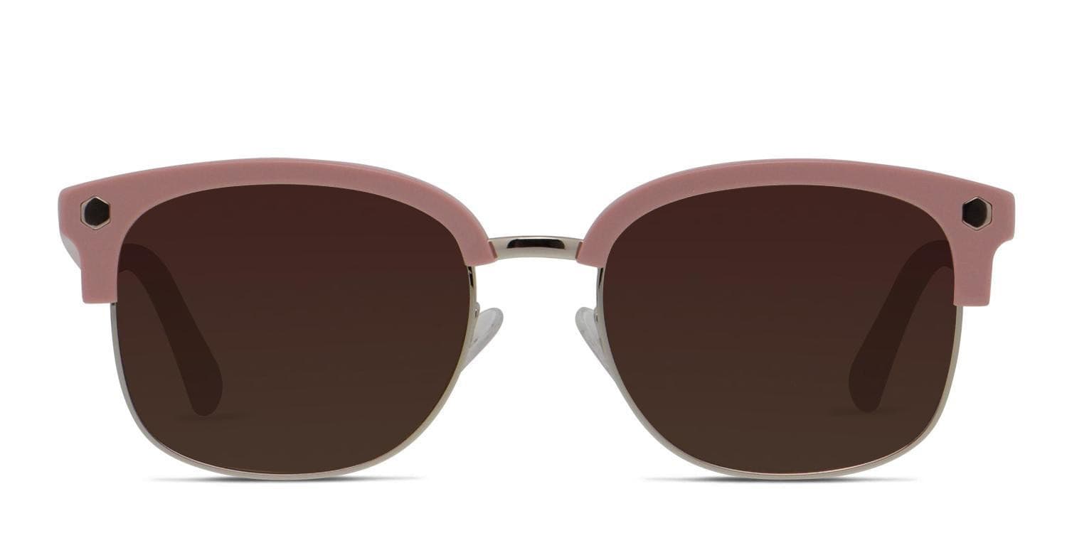 Muse Elliot Pink, Silver glasses - Pink / Silver - Frontal View