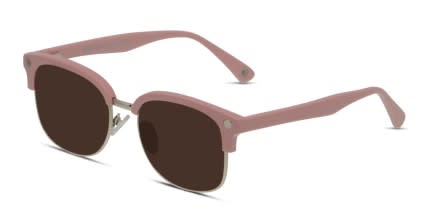 Muse Elliot Pink, Silver glasses - Pink / Silver - Angle View