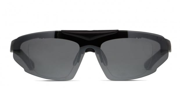 Extreme Flipup 6022 w Clip On Black Gray Sport Glasses