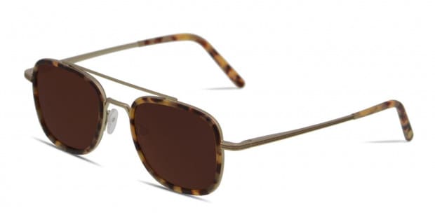 Ottoto Keanu Tortoise/Gold/Brown Prescription Sunglasses