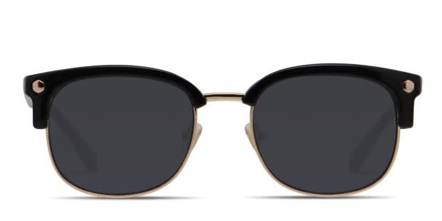 Muse Elliot Shiny Black, Gold Prescription Sunglasses - 50  display picture 1