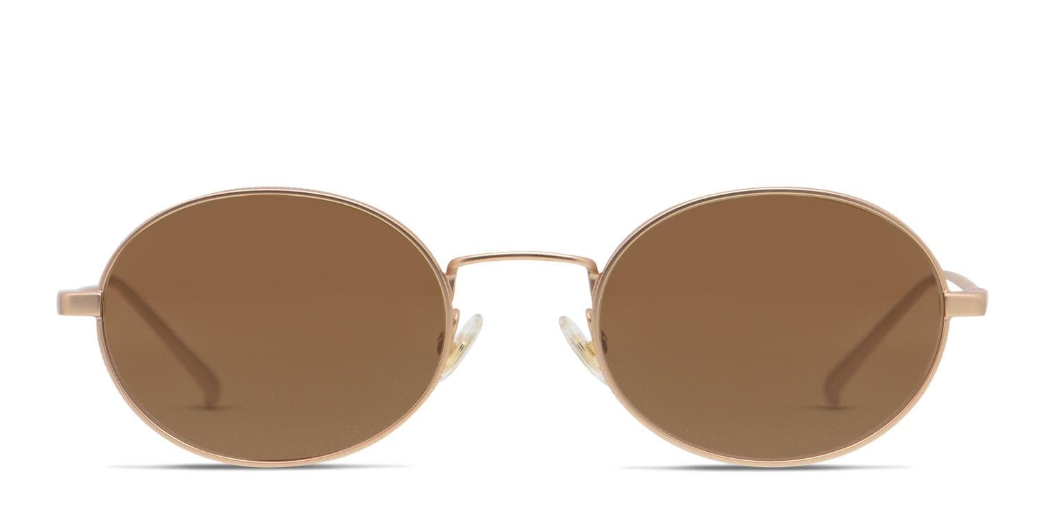 Ottoto Renan Gold, Brown glasses - Gold / Brown - Frontal View