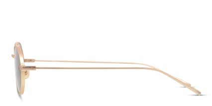 Ottoto Renan Gold, Brown glasses - Gold / Brown - Side View