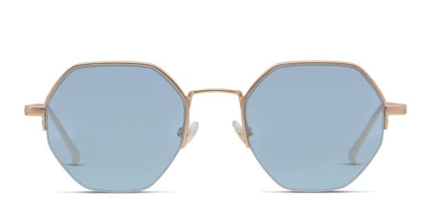 Ottoto Hex Gold, Blue Prescription Sunglasses - 50% Off Lenses