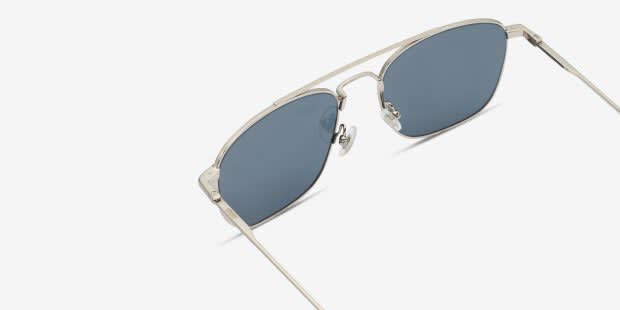 Ottoto Roland Silver Prescription Sunglasses - 50% Off Lenses