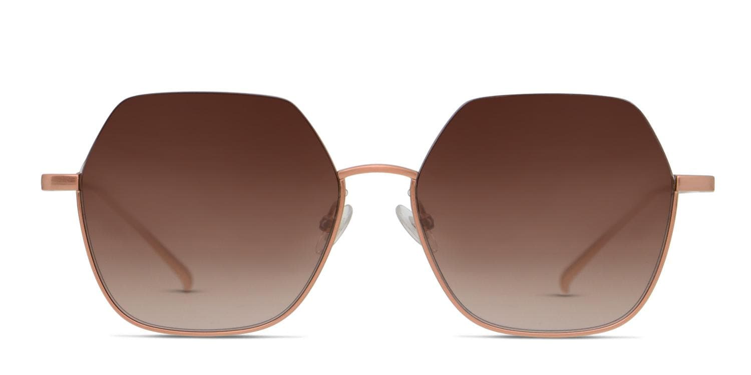 Ottoto Reverso Brown glasses - Brown - Frontal View