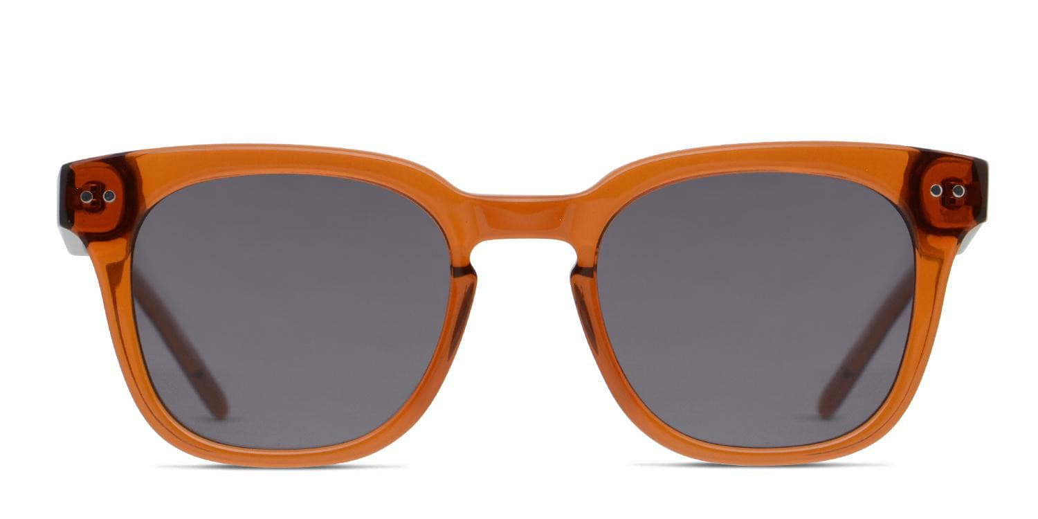 Muse Sharla Clear Orange glasses - Orange / Clear - Frontal View