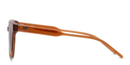 Muse Sharla Clear Orange glasses - Orange / Clear - Side View