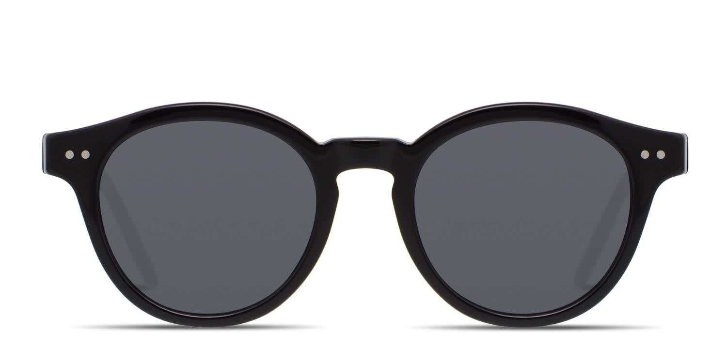 Muse Edwards Shiny Black glasses - Shiny Black - Frontal View