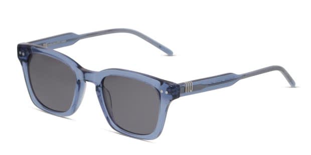 Muse Williams Clear Blue Prescription Sunglasses - 50% Off Lenses