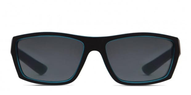 Wolfman Black Blue Prescription Sunglasses