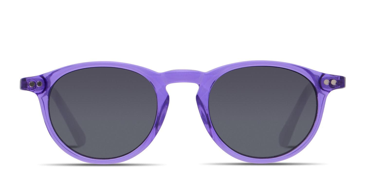 Revel Royer Clear Purple glasses - Purple / Clear - Frontal View