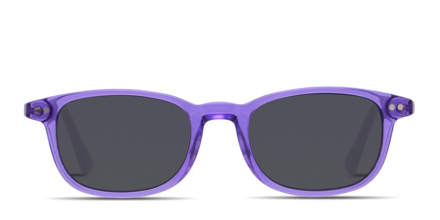 Revel Sullivan Clear Purple glasses - Purple / Clear - Frontal View
