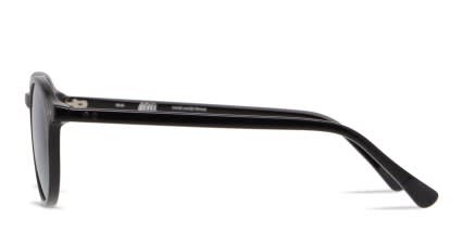 Revel Orion Shiny Black glasses - Shiny Black - Side View