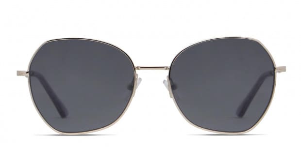 Amelia E. Alyssa Silver Prescription Sunglasses - 50% Off Lenses
