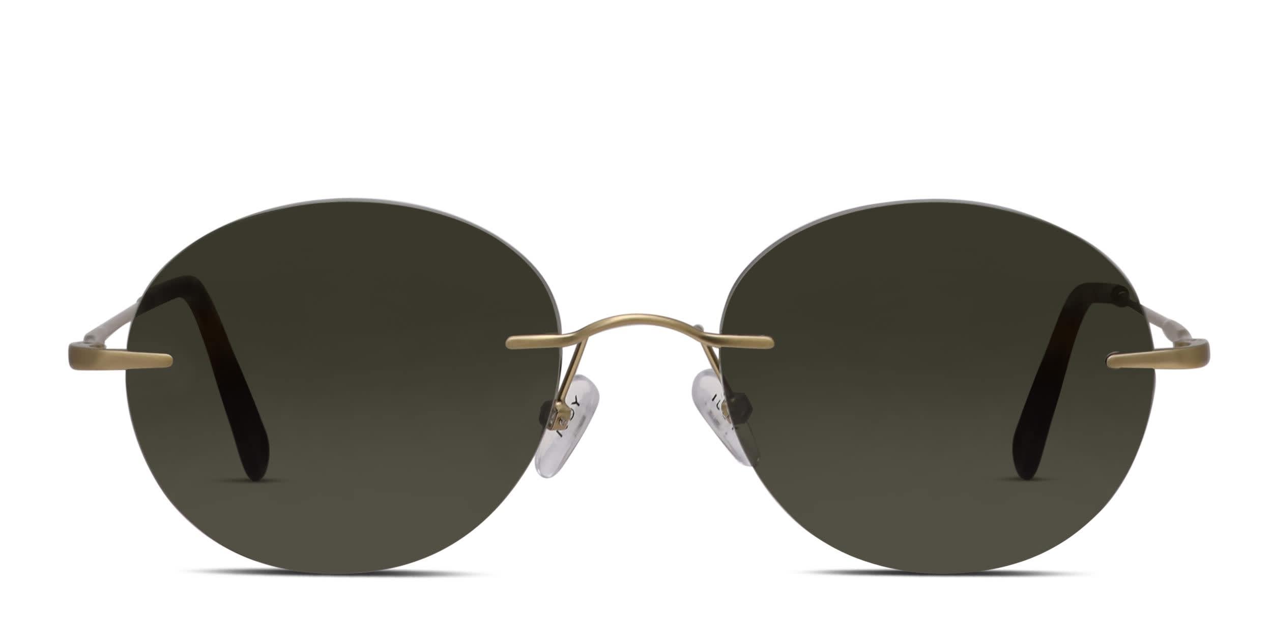 Yoji Seoul Bronze, Green glasses - Bronze - Frontal View