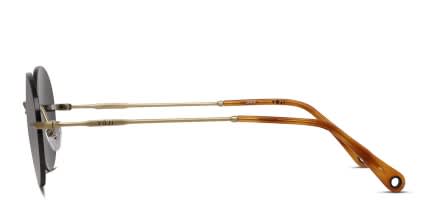 Yoji Seoul Bronze, Green glasses - Bronze - Side View