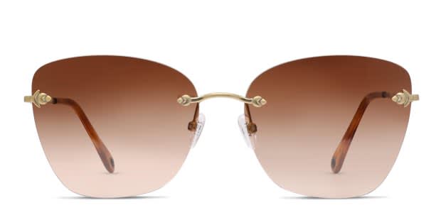 Yoji Osaka Bronze Prescription Sunglasses - 50% Off Lenses