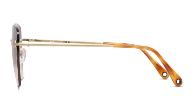 Yoji Osaka Bronze Prescription Sunglasses - 50% Off Lenses
