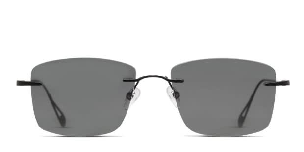 Yoji Yuto Black Prescription Sunglasses - 50% Off Lenses