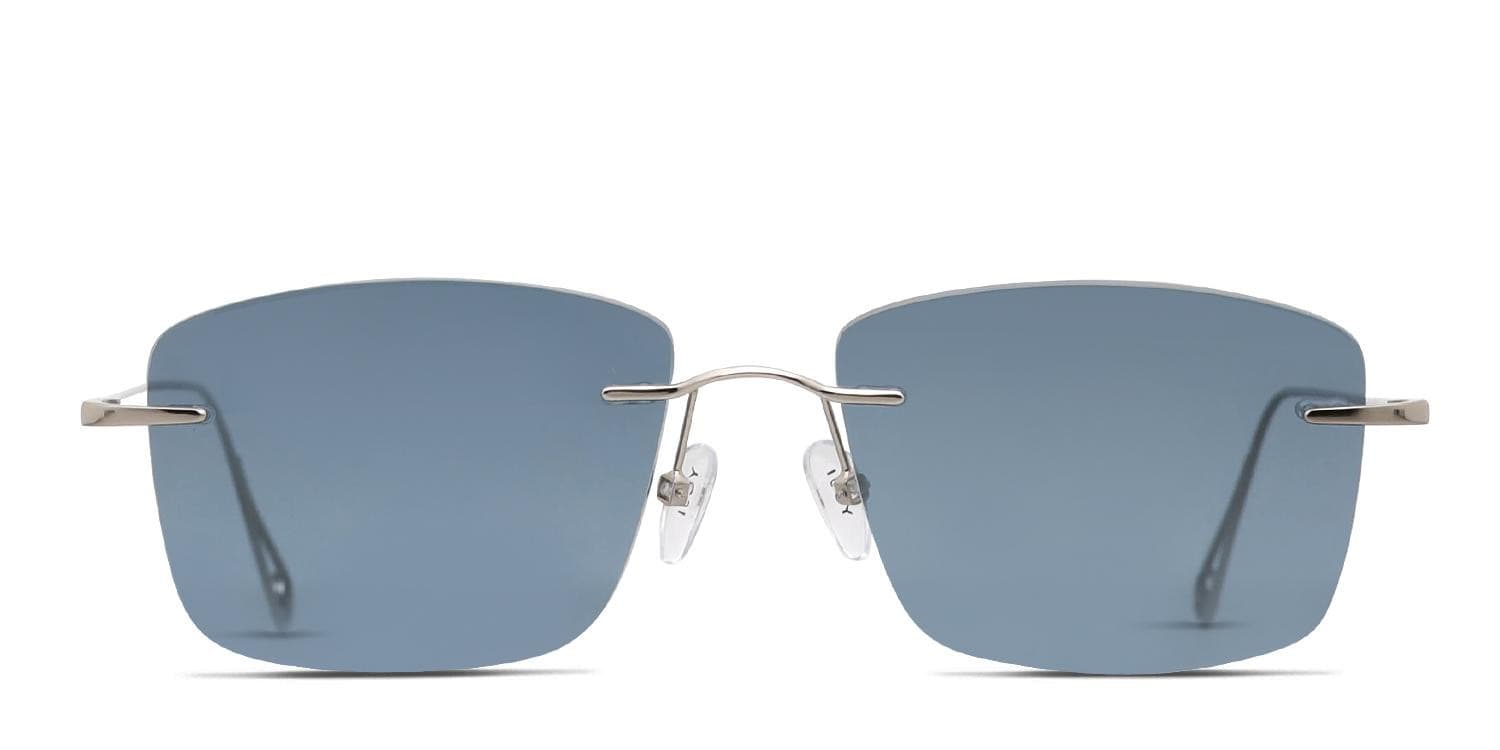 激安ショップ 食品 Yoji Lenses Off 50% - Sunglasses Prescription Blue Silver, Akari ひざ丈ワンピース