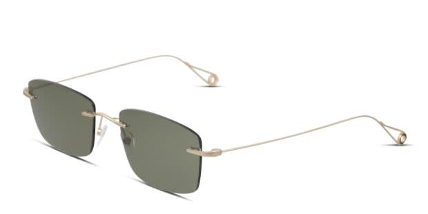 YU-Ki  Yoji Yuto Gold, Green Prescription Sunglasses - 50% Off Lenses