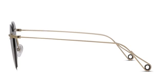 Yoji Haruto Gold Prescription Sunglasses - 50% Off Lenses