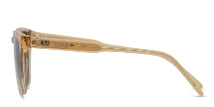 Muse Isaac Clear Brown glasses - Brown / Clear - Side View