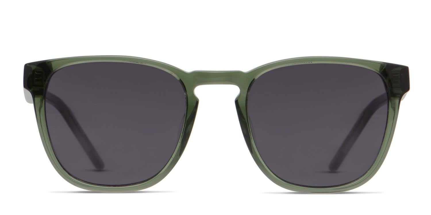 Muse Isaac Clear Green glasses - Green / Clear - Frontal View