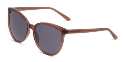 Amelia E. Alexis Brown, Clear glasses - Brown / Clear - Angle View