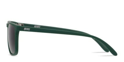 Revel Slater Green, Gray glasses - Green / Gray - Side View