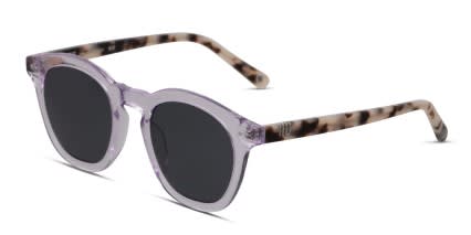 Muse Eclipse Purple, Clear, Tortoise glasses - Purple / Clear / Tortoise - Angle View