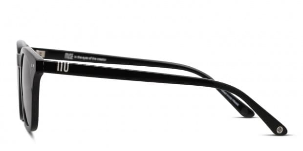 Muse Matt Shiny Black Prescription Sunglasses