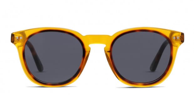 Orange see through sunglasses online