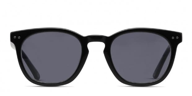 Muse Gazette Shiny Black Prescription Sunglasses - 50% Off