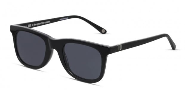 在庫処分セール 言い換え Muse Ricks Lenses Off 50% - Sunglasses Prescription Black Shiny 冷蔵庫・冷凍庫