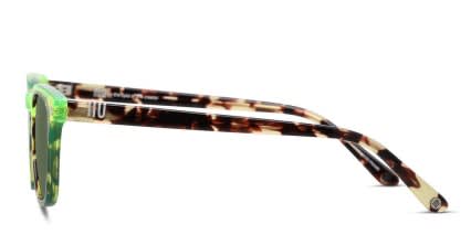 Muse Quint Yellow, Clear, Tortoise glasses - Yellow / Clear / Tortoise - Side View