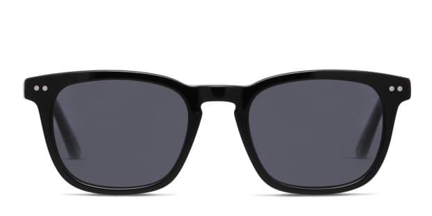 Muse Quint Shiny Black Prescription Sunglasses - 50% Off Lenses