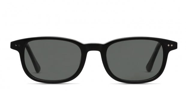 Black prescription shop sunglasses