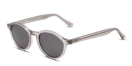 Muse M Round Gray, Clear glasses - Gray / Clear - Angle View