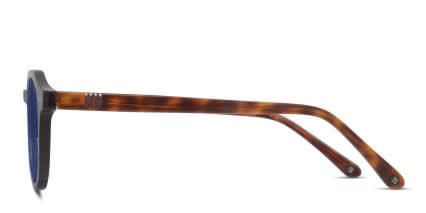 Muse Apex Tortoise, Blue glasses - Tortoise / Blue - Side View