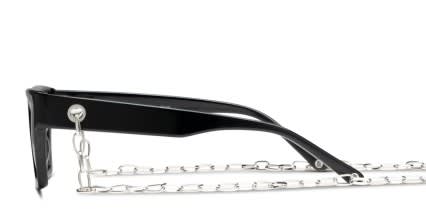 Muse Link Shiny Black glasses - Shiny Black - Side View