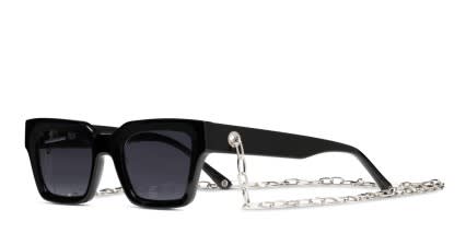 Muse Link Shiny Black glasses - Shiny Black - Angle View