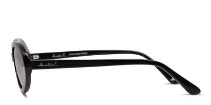 Amelia E. Deedee Shiny Black glasses - Shiny Black - Side View