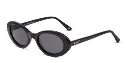Amelia E. Deedee Shiny Black glasses - Shiny Black - Angle View