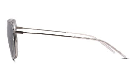 Ottoto Presto Clear, Silver glasses - Clear / Silver - Side View
