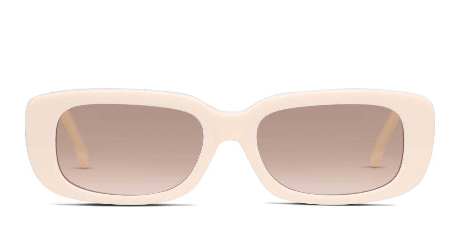 Muse Gleam Beige glasses - Beige - Frontal View