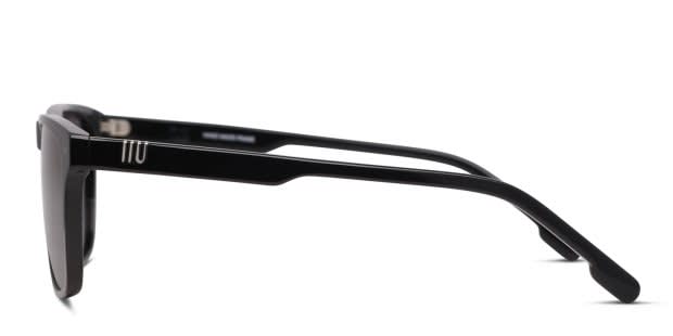 Muse Summer Shiny Black Prescription Sunglasses - 50% Off Lenses