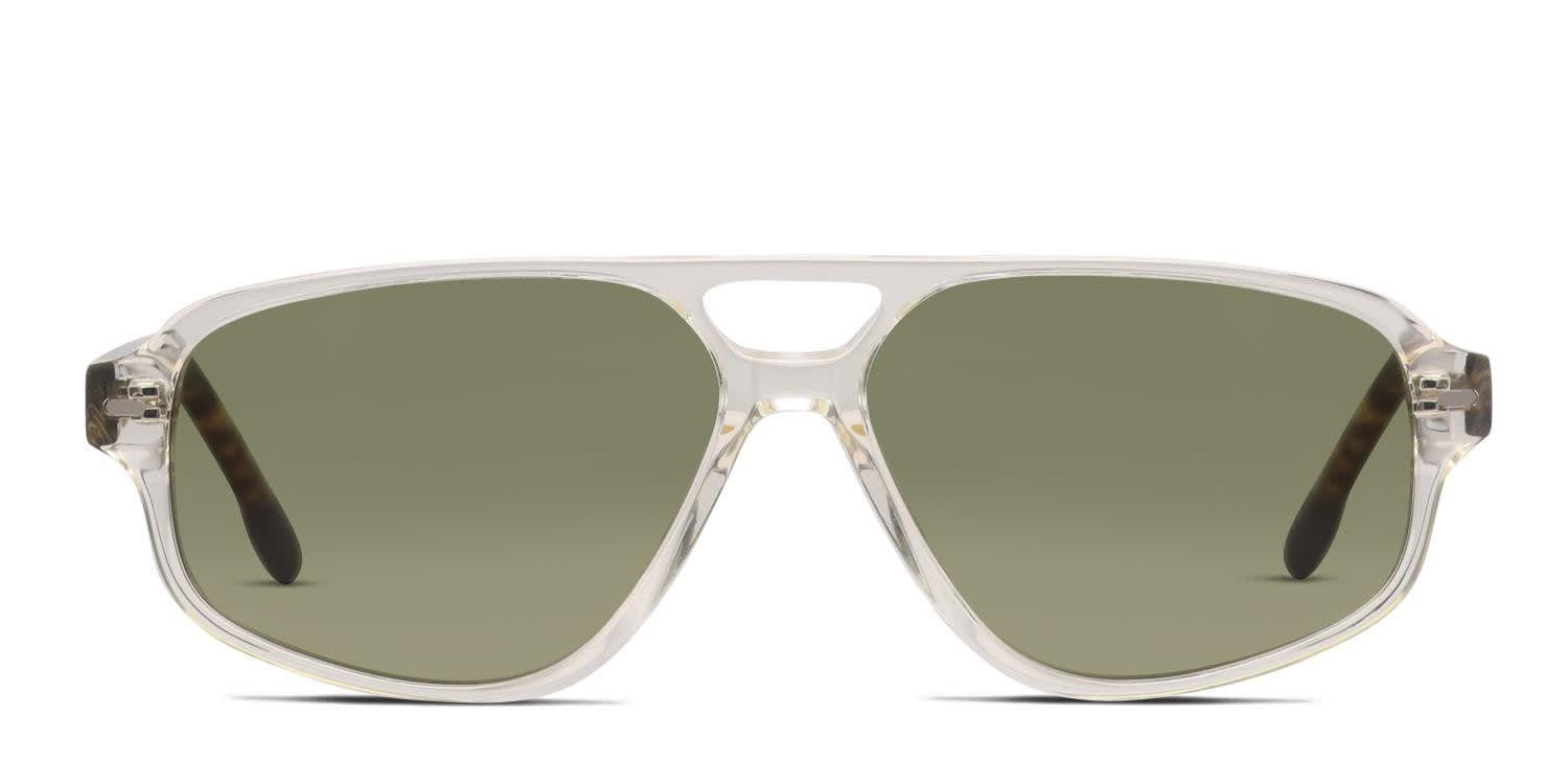 Muse Bright & Early Yellow, Clear glasses - Clear / Yellow - Frontal View